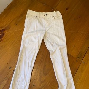 Boys slim white jeans
